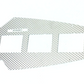 New OEM 1974-1989 Lamborghini Countach Left Rear Tail Light Lens Metal Backing Plate, Part # 007043003