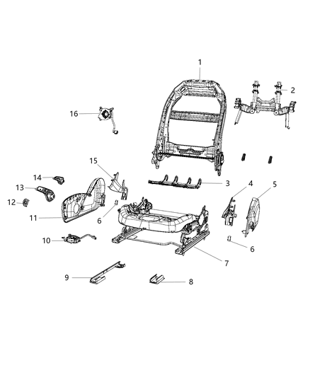 Adjuster Manual Seat