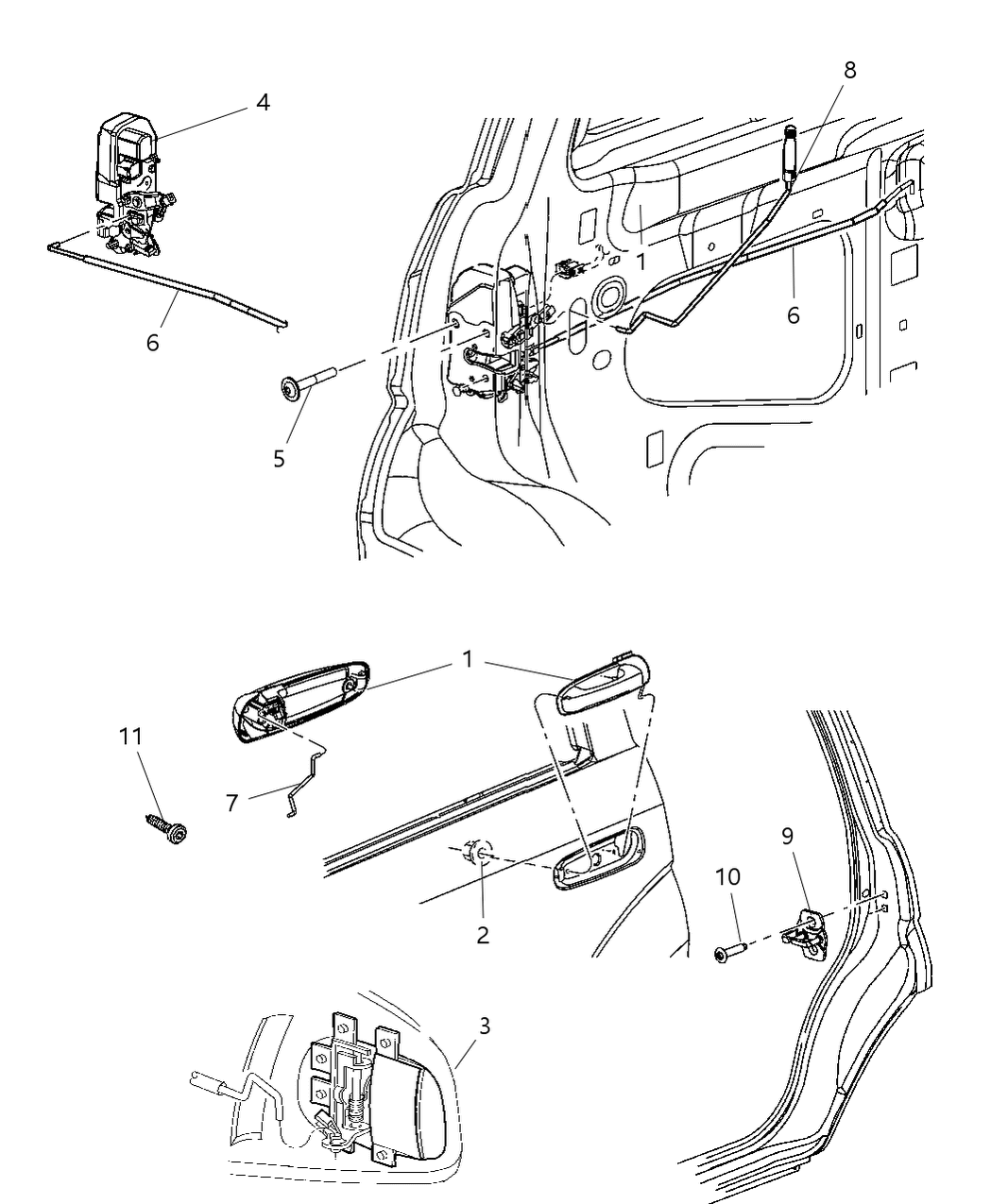 Handle Exterior Door