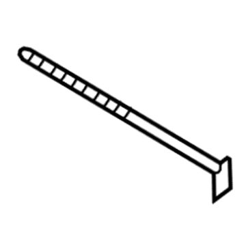 Bolt, Spare Wheel Mounting