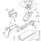 Shield, Front Side Rail Acc. Pulley Splash