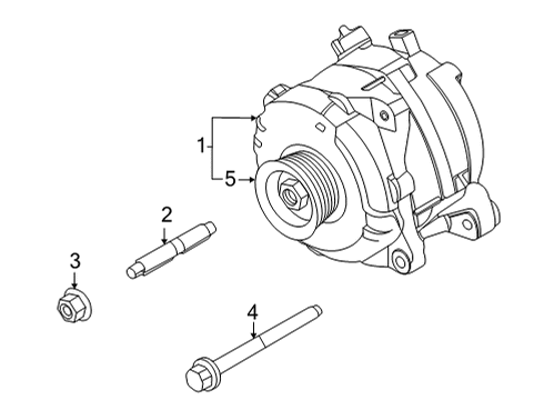 Alternator Nut
