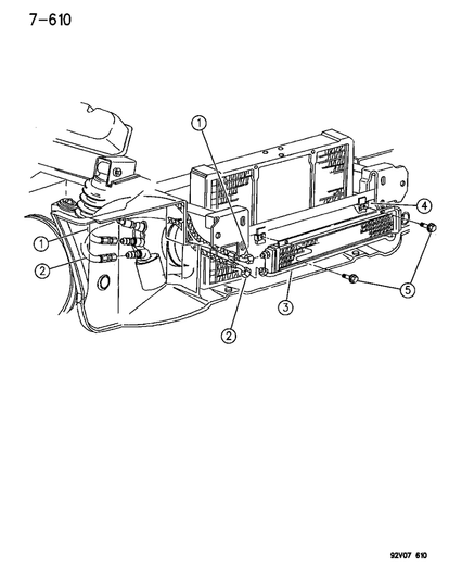 Line, Oil Cooler Outlet