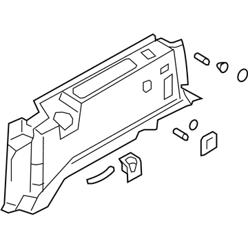 Trim Assy - Quarter