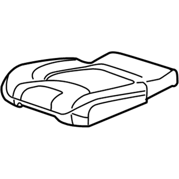 Cover Rear Seat Cushion Right