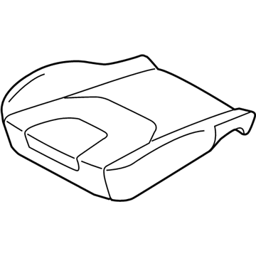 Cover And Pad - Front Seat Cushion