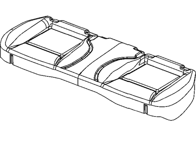 Cover Rear Seat Cushion
