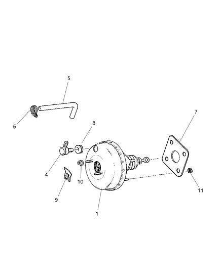 Hose Brake Booster