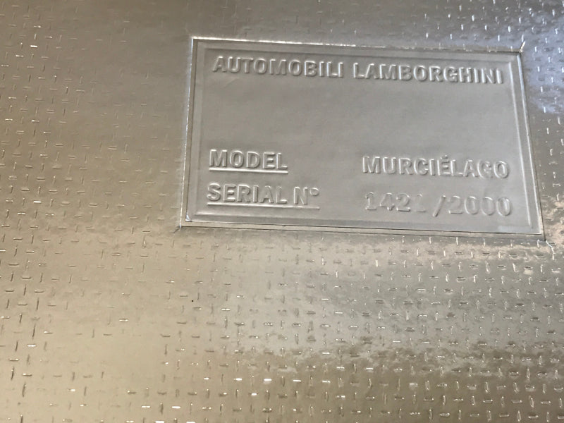 New OEM 2004 Lamborghini Murcielago VIP Hardback Book, Part # 90100124