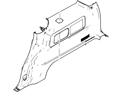 Trim Assy - Quarter