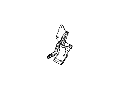 New 2007 Fits Chrysler Liberty Bracket-Rear Seat Back - Part # 68019033AA