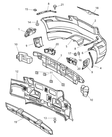 Guide Guide-Rr Bumper Side Sliding