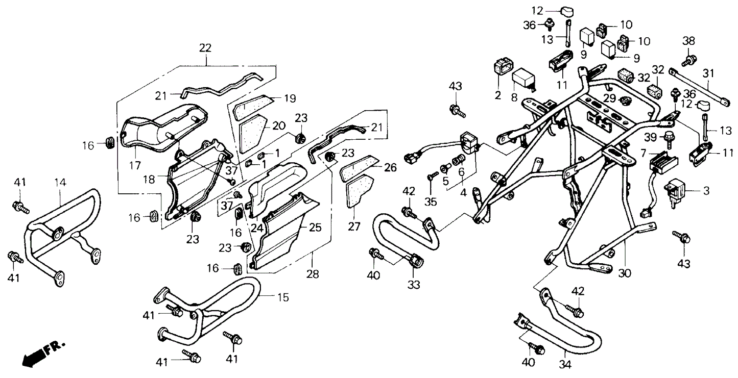 Cover Assy., R. Engine Side (Yr149M/Yr150M) (Type1/3)