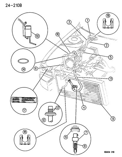 O-Ring Package, Quick Disconnect (Used On Each End Of Line)