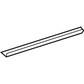 New 2007-2011 Fits Chrysler Nitro Weatherstrip-Rear Door Belt Inner - Part # 55360952AD