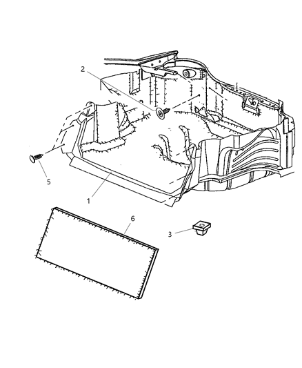 Carpet Luggage Compartment