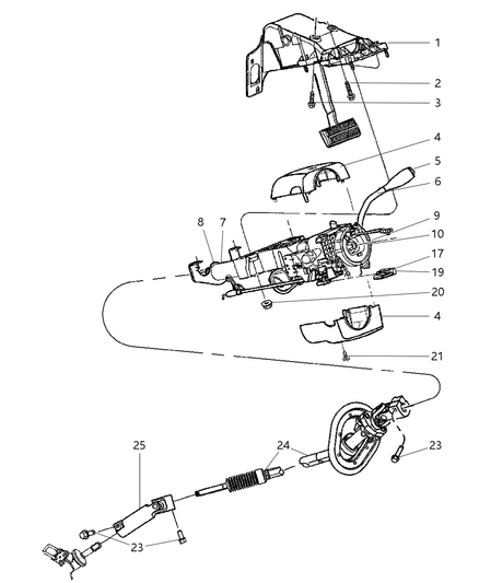 Shroud Steering Column