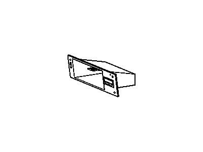 Stop, Instrument Panel Compartment Door