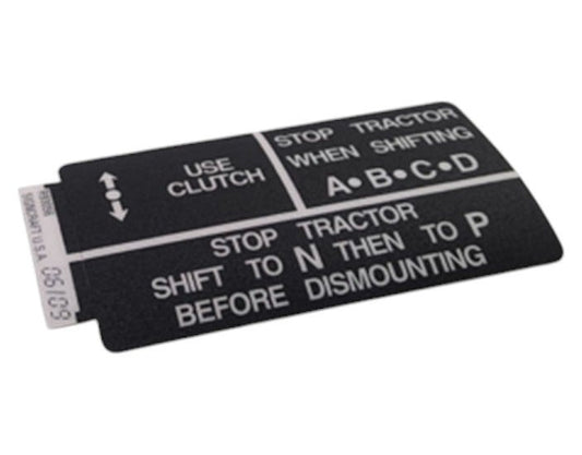 New OEM Genuine John Deere Label, Part # R93056