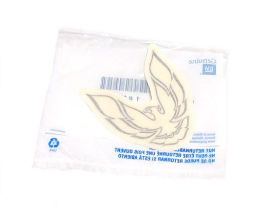 New OEM 1982-1992 Trans Am, Firebird Formula Gray Sail Panel Decal, Part # 10035394