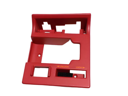 New OEM 1990-1992 Corvette Passenger Right Flame Red Door Switch Trim Bezel, Part # 10085958