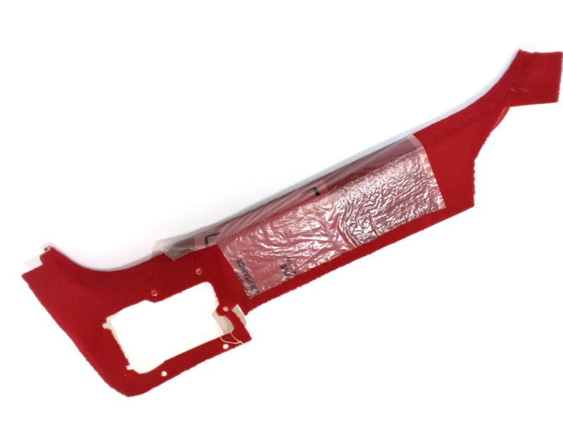 New OEM 1990-1992 Corvette Passenger Right Flame Red Door Sill Trim Panel, Part # 10172444