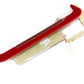 New OEM 1990-1992 Corvette Passenger Right Flame Red Door Sill Trim Panel, Part # 10172444