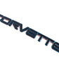 New OEM 1992-1995 ZR-1 CORVETTE Rear Bumper Bright Aqua Nameplate, Part # 10175824