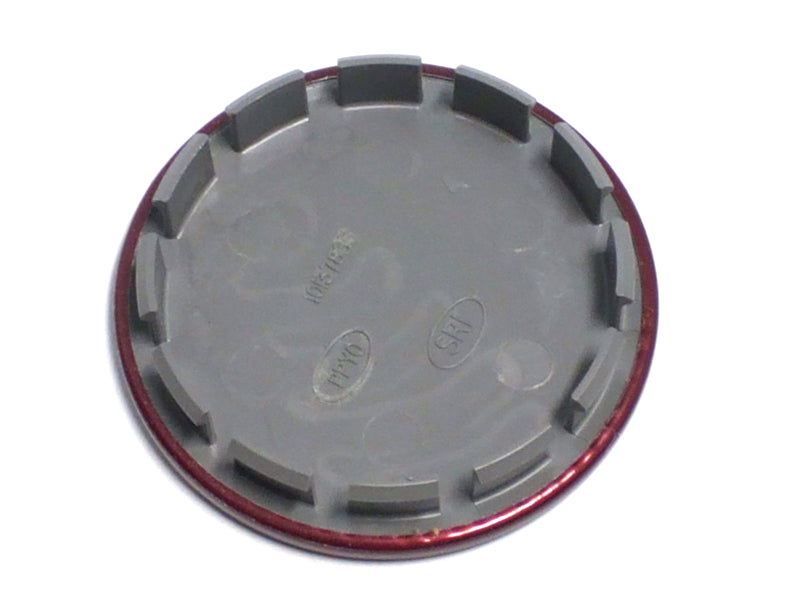 New OEM 1993 Corvette Wheel Center Cap Emblem Ruby Red, Part # 10180886