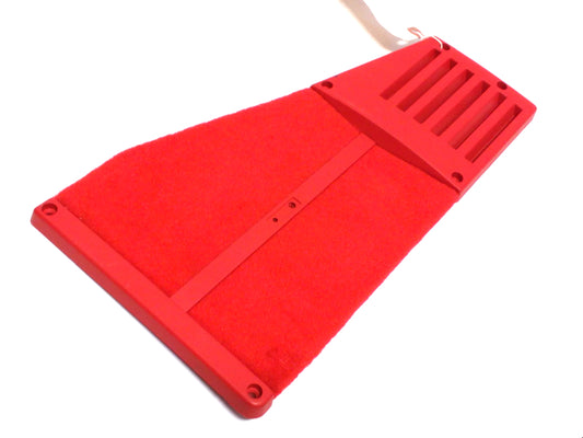 New OEM 1994-1996 Corvette Coupe Passenger Rear Torch Red Speaker Cover, Part # 10219862