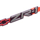 New OEM 1995 Corvette ZR-1 Dark Purple W/ Gray Letters Bumper Emblem, Part # 10233119