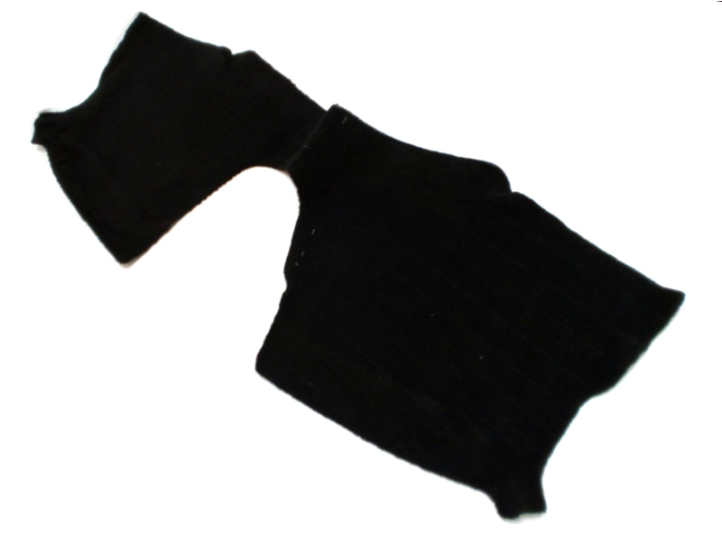 New OEM 1984-1996 Corvette Rear Center Divider Seat Trim Carpet Black, Part # 10238505