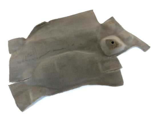 New OEM 1994-1996 Corvette Convertible Rear Passenger Right Floor Carpet Gray, Part # 10238556
