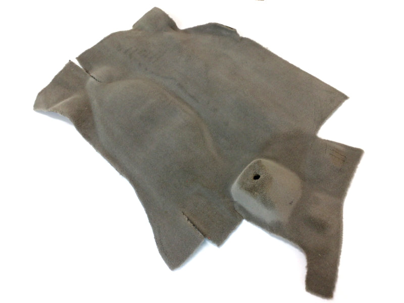 New OEM 1994-1996 Corvette Convertible Rear Passenger Right Floor Carpet Gray, Part # 10238556