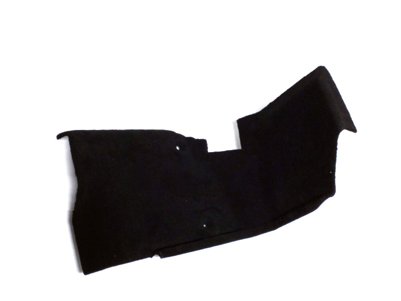 New OEM 1998-2004 Corvette Convertible Driver Carpet Rear Trim Panel Black, Part # 10409818