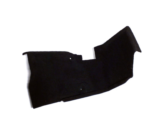 New OEM 1998-2004 Corvette Convertible Driver Carpet Rear Trim Panel Black, Part # 10409818
