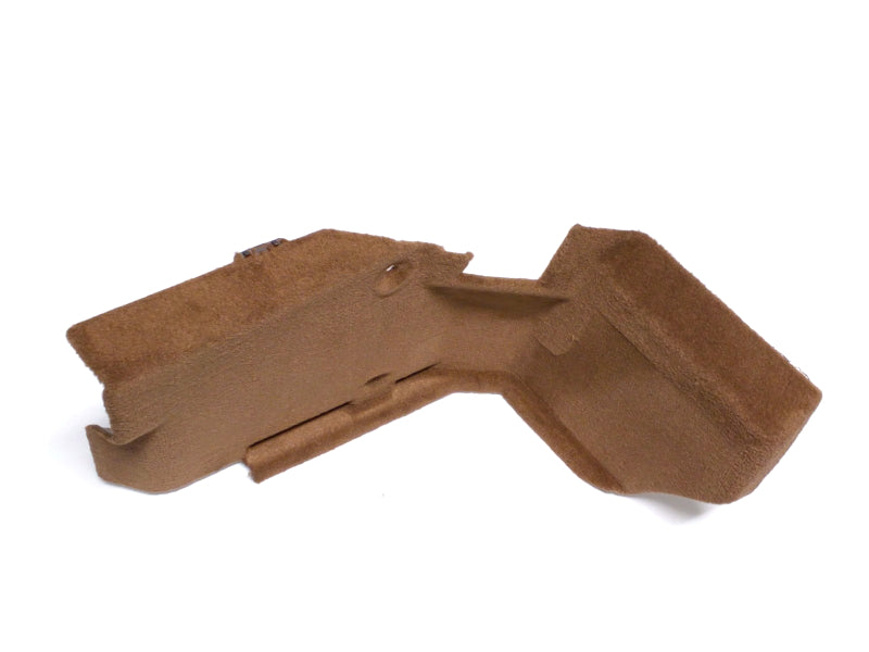 New OEM 1998-2004 Corvette Convertible Driver Carpet Rear Trim Panel Camel, Part # 10409821