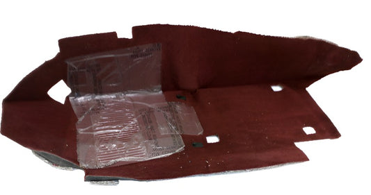 New OEM 1997-1999 Corvette Front Driver Side Floor Carpet Firethorn Red, Part # 10412801