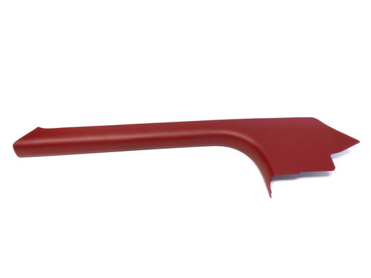 New OEM 1997-1999 Corvette Front Passenger Right Firethorn Red Door Sill Plate, Part # 10430860