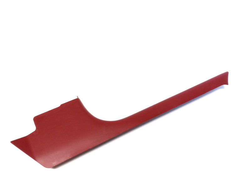 New OEM 1997-1999 Corvette Front Passenger Right Firethorn Red Door Sill Plate, Part # 10430860