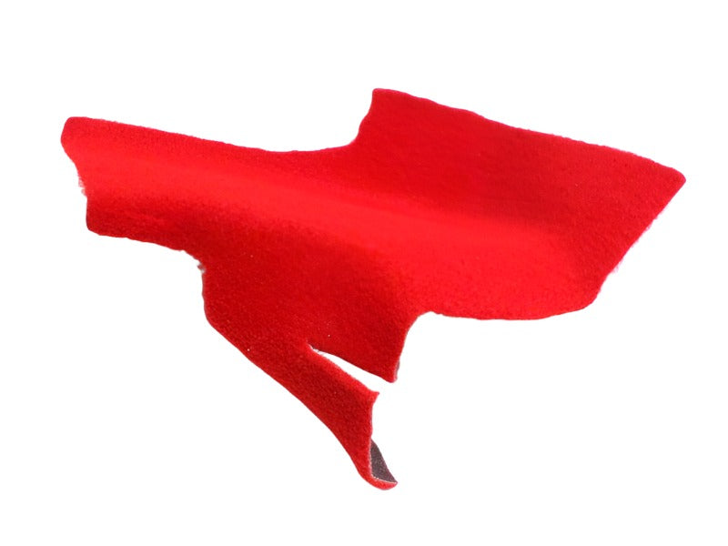 New OEM 2001-2004 Corvette Convertible Passenger Right Rear Carpet Torch Red, Part # 10439070