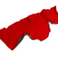 New OEM 1998-2004 Corvette Convertible Rear Compartment Rear Panel Torch Red, Part # 10439073