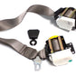 New OEM 2000-2002 Corvette Passenger Seat Belt Medium Pewter, Part # 10441296