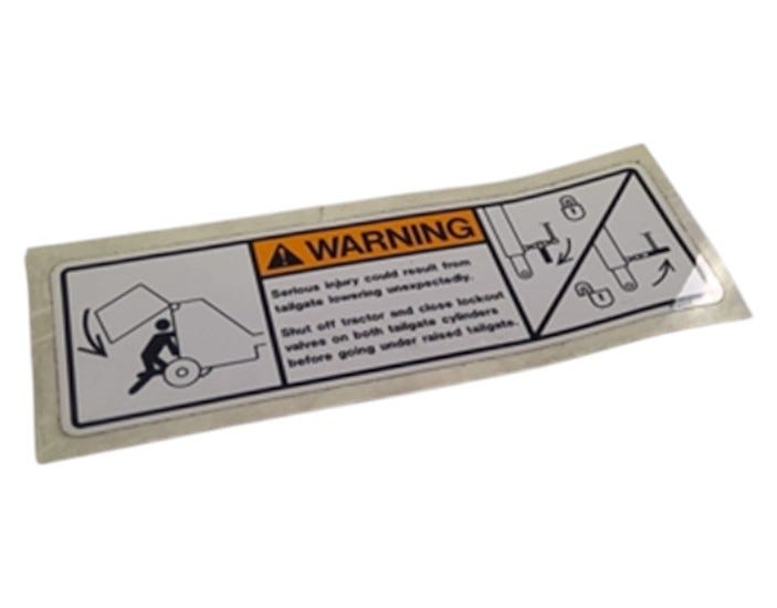 New OEM Genuine AGCO Decal, Part # 108077