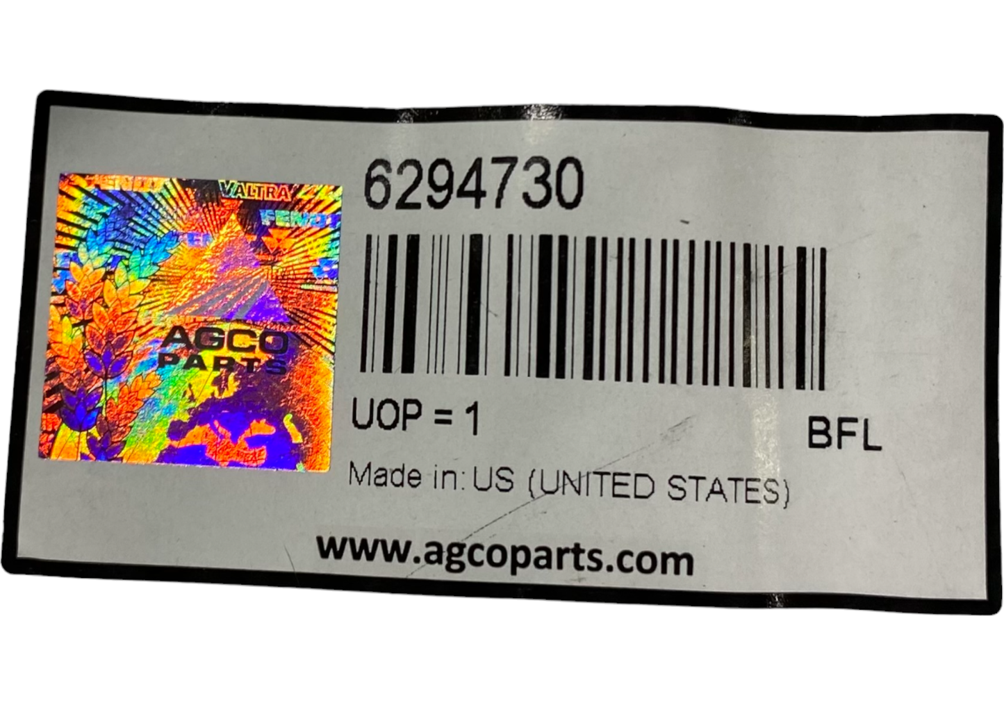 New OEM Genuine AGCO Sprocket, Part # 6294730