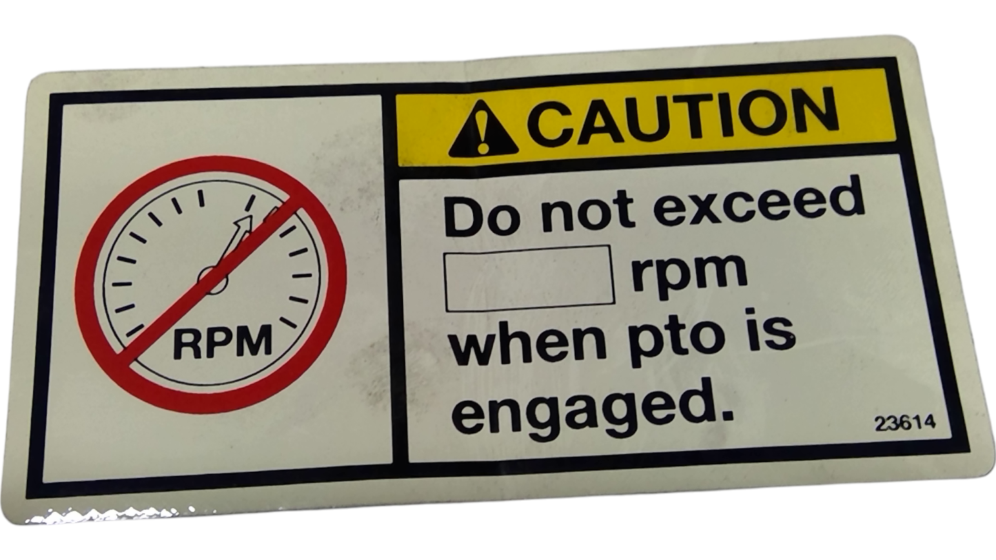New OEM Genuine AGCO Decal, Part # WR23614