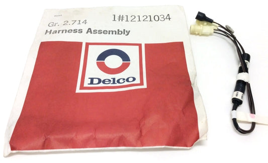 New OEM 1992-1993 Chevrolet S10, Jimmy Typhoon Rear License Plate Harness, Part # 12121034