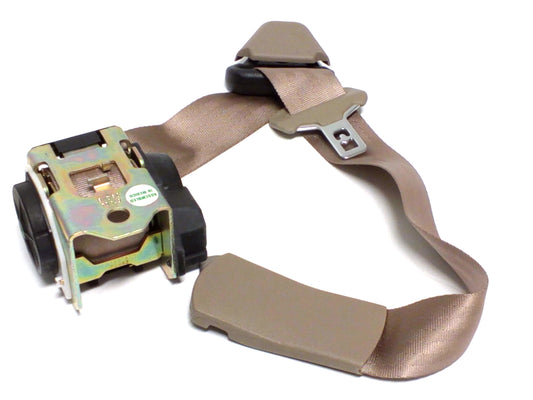 New OEM 1997-1999 Monte Carlo Front Driver Seat Belt Light Beige, Part # 12369712