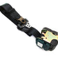 New OEM 1990-1991 Chevrolet - GMC S10, S15 Driver Rear Left Black Seat Belt, Part # 12381963