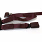 New OEM 1996 - 1999 Chevrolet, GMC C/K Truck Rear Seat Belt Kit Center Latch Side Dark Red, Part # 12384289